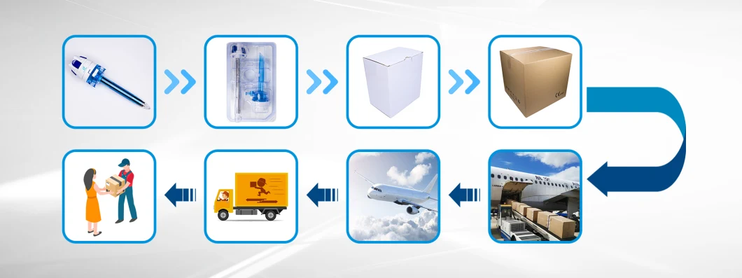 Disposable Surgical Laparoscopic/Endoscopic Bladeless Optical Trocars Manufacturer with CE/ISO Certificate